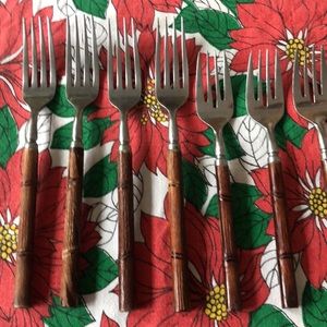 Rebacraft Bamboo and Stainless Forks